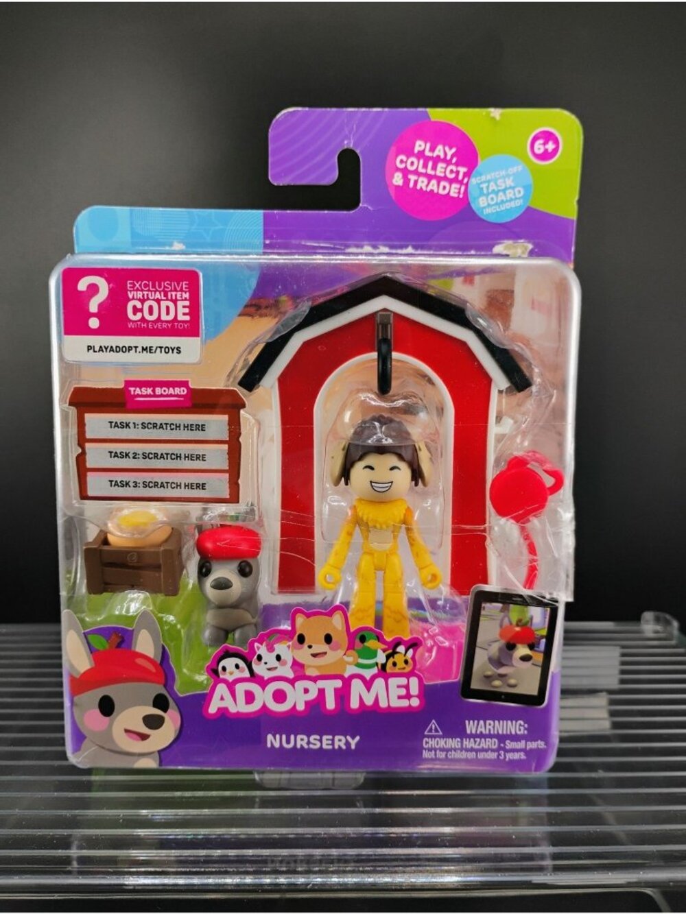 Adopt Me Nursery Playset With Doug Figure & Donkey Toy Package